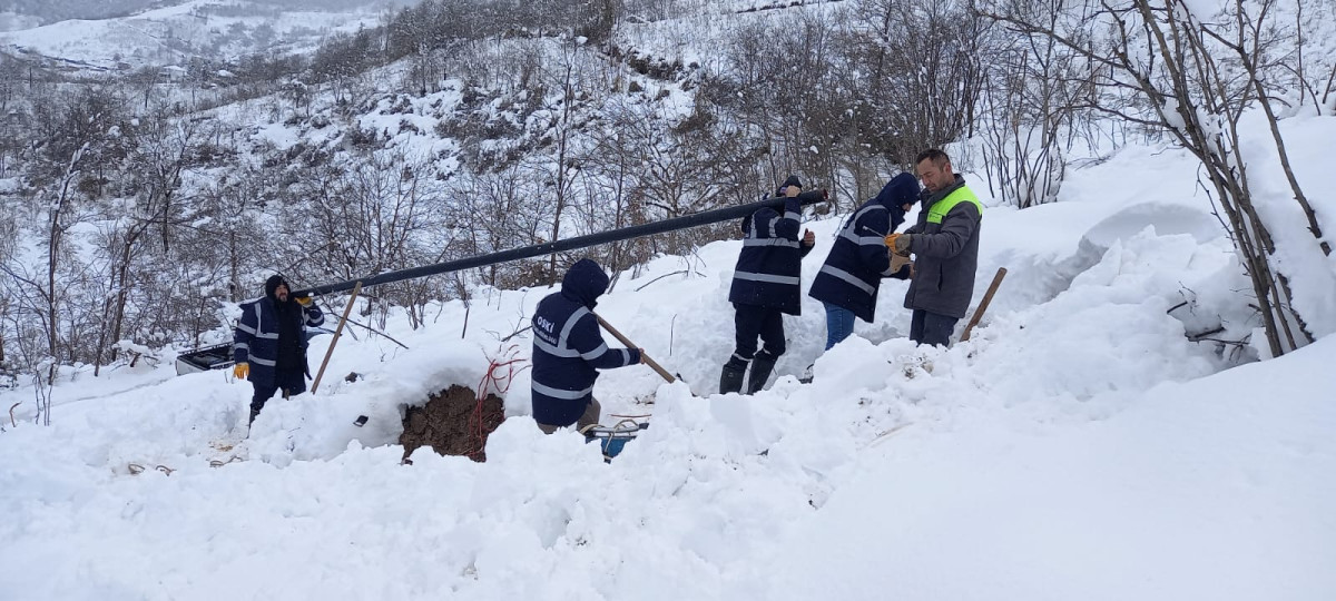 BÜYÜKŞEHİR, KAR KIŞ DURMUYOR