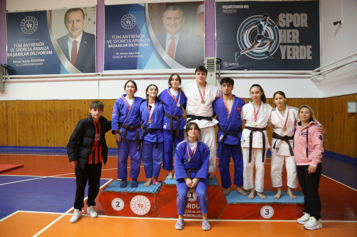 JUDO İL BİRİNCİLİĞİ MÜSABAKALARI TAMAMLANDI