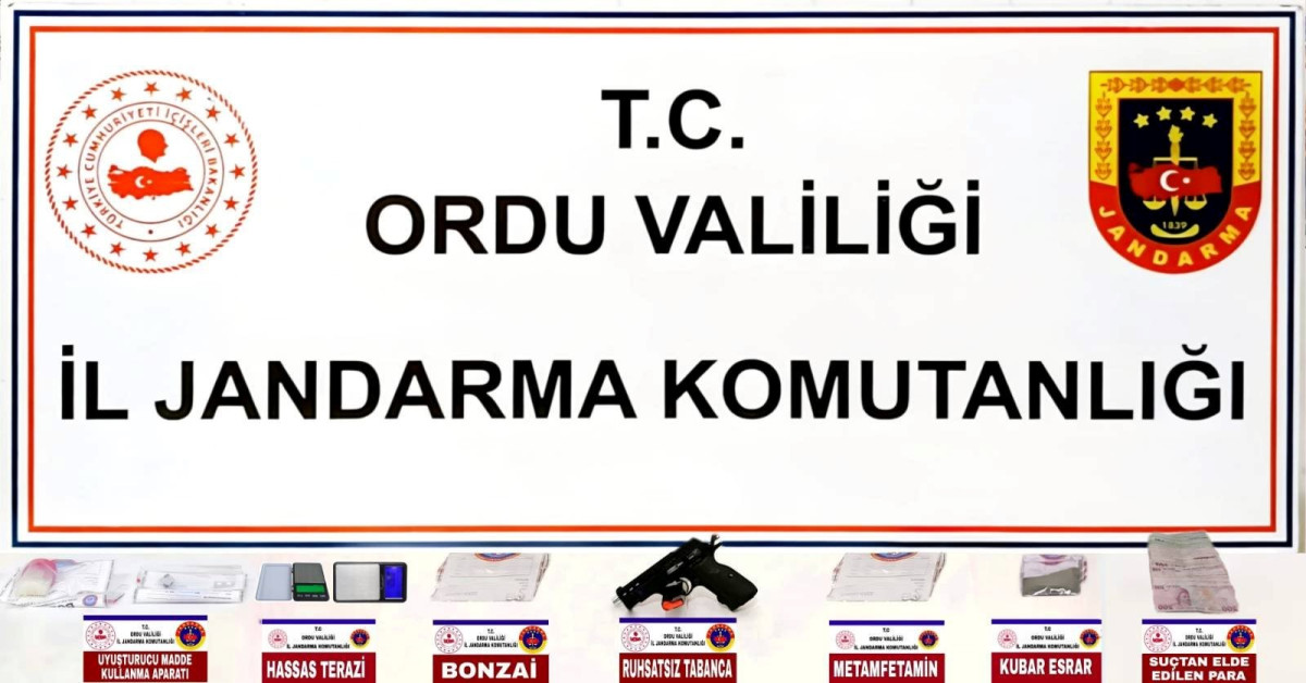 Ordu'da Uyuşturucu Operasyonu: 10 Gözaltı, 7 Tutuklama